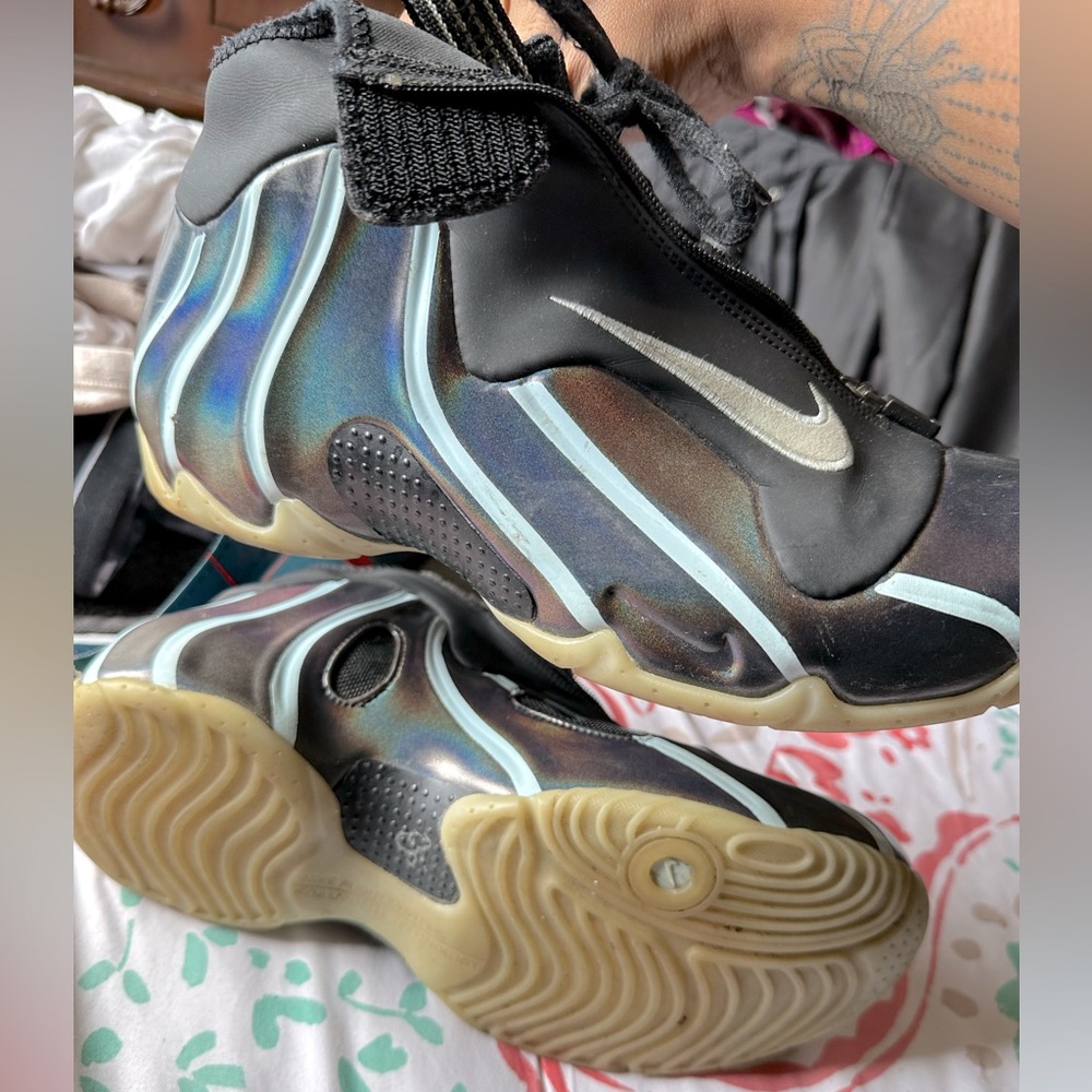 Nike Air Flightposite Black Topaz Size 9